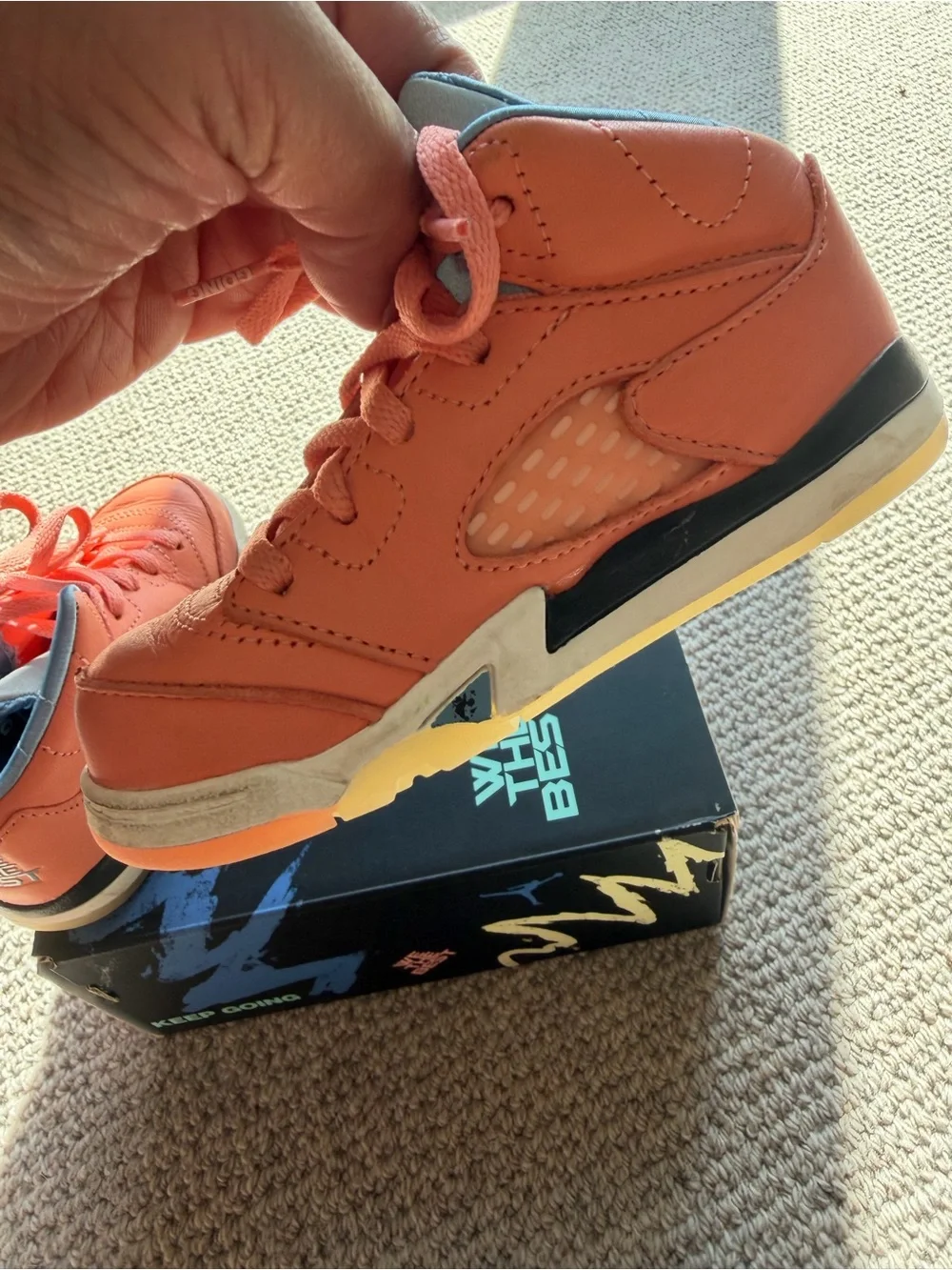 DJ Khaled x Nike Jordan Retro SP Toddler Shoes Size 8C